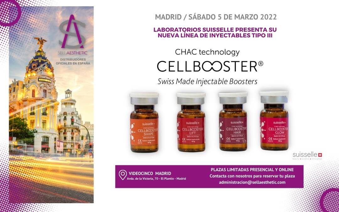 Presentacion Celbooster Suisselle - Sellaesthetic Spain