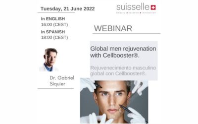 Te invitamos al WEBINAR: Rejuvenecimiento masculino global con Cellbooster®